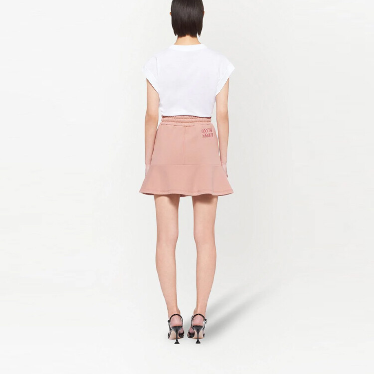 Юбка Miu Miu, розовый — фото 3