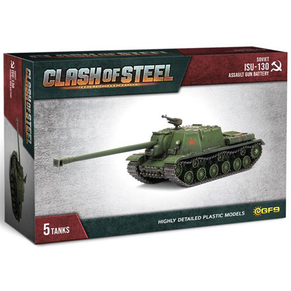 

Миниатюра Gale Force 9 Clash of Steel: Soviet - ISU-130 Assault Gun Battery