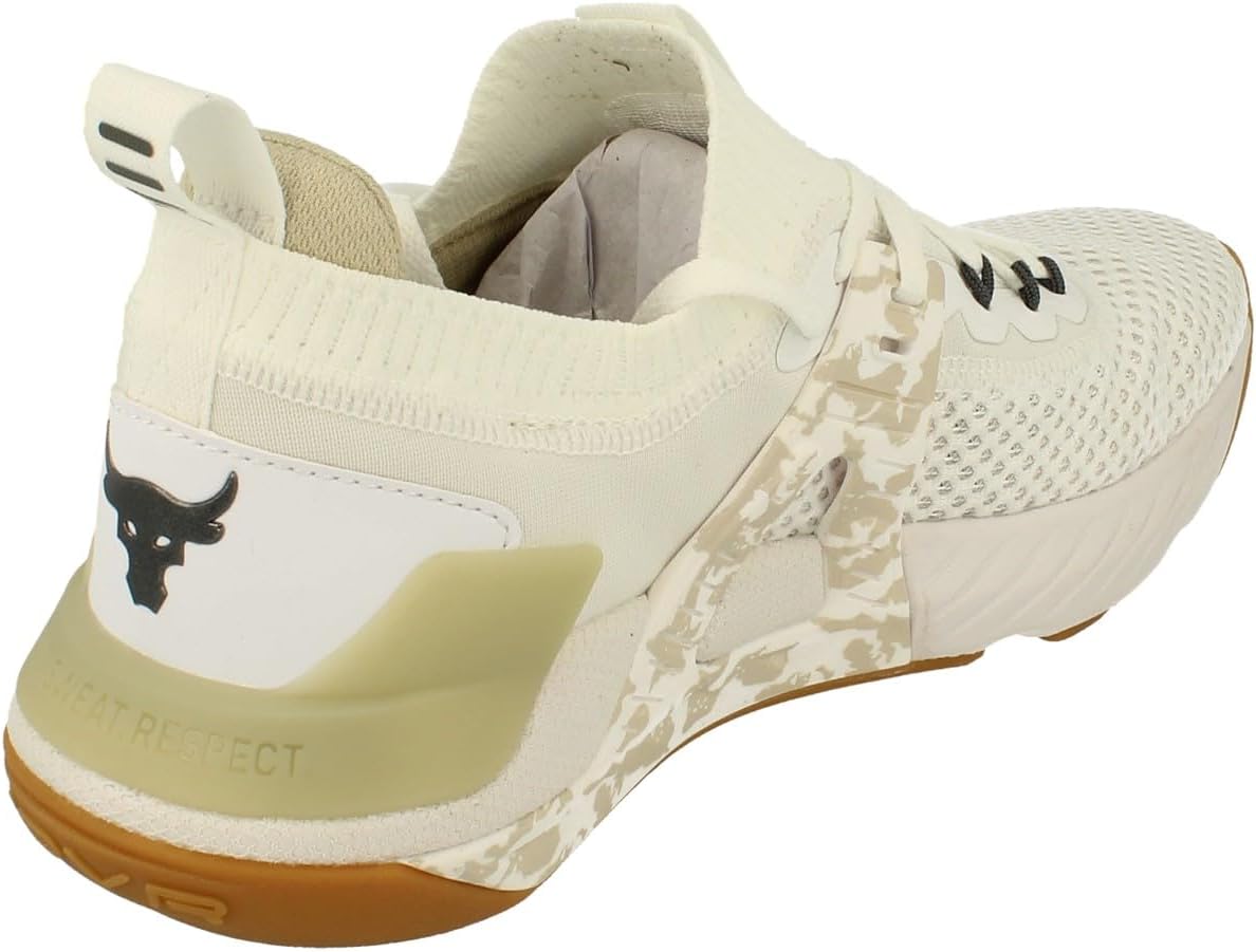 Мужские тренировочные кроссовки Under Armour Project Rock 4, белый — фото 3