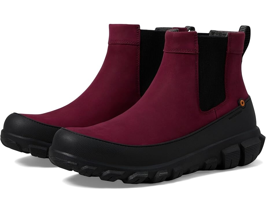 

Ботинки Bogs Cedar Chelsea, цвет Garnet