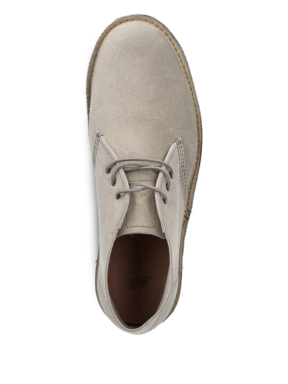 Замшевые ботинки на шнуровке Red Wing Shoes, нейтральный — фото 3