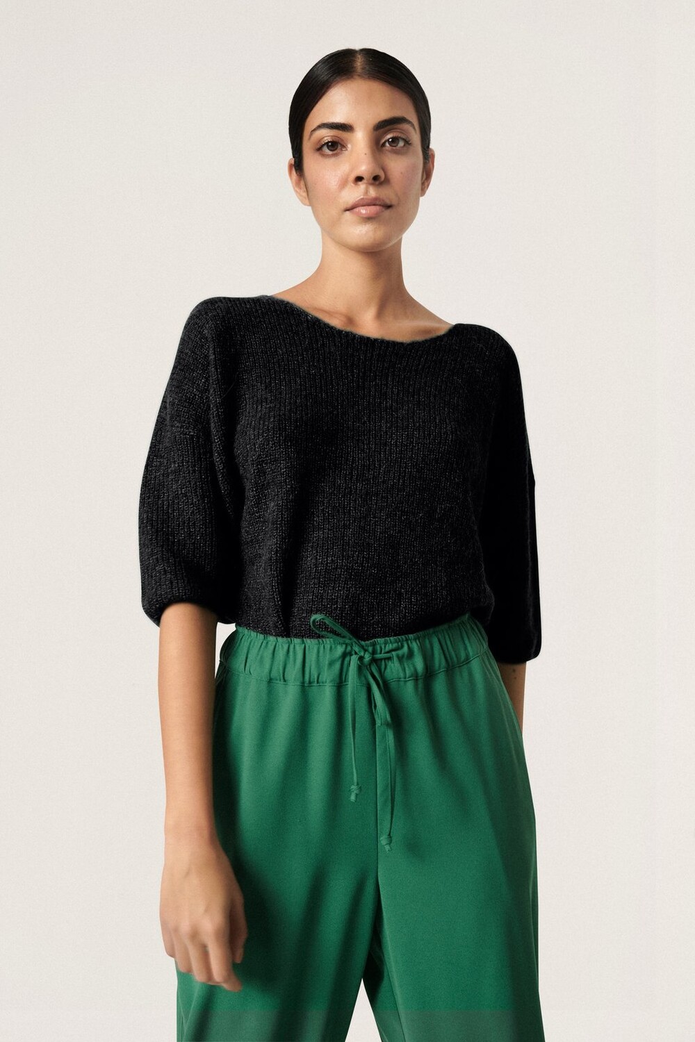 

Свитер Soaked in Luxury TUESDAY JUMPER, цвет Black, Черный, Свитер Soaked in Luxury TUESDAY JUMPER, цвет Black