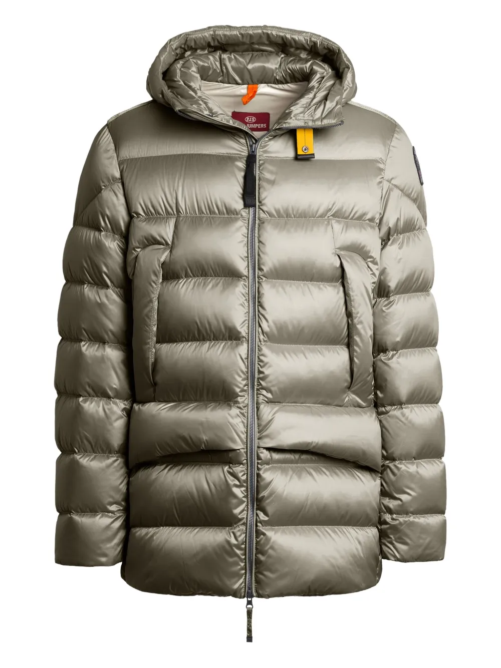 

Пуховик Rolph с капюшоном Parajumpers, серый
