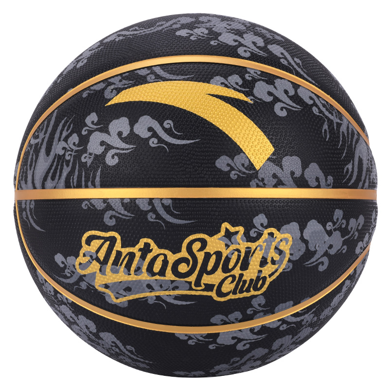 

ANTA Коллекция "счастливые облака" резиновый баскетбольный мяч black gold размер 7/размер 5 тренировочный соревновательный унисекс