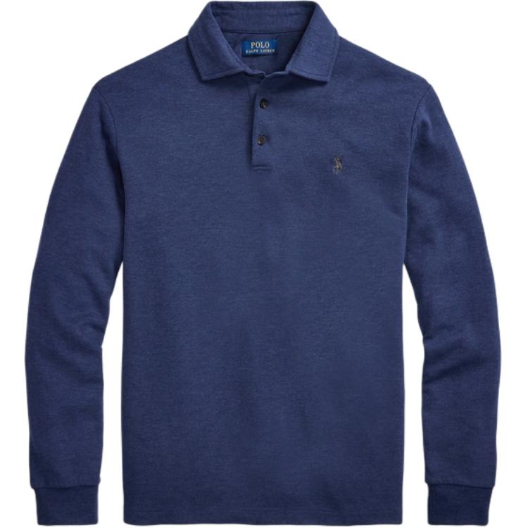 Polo Ralph Lauren Футболка-поло SS25 мужская синяя — фото 3