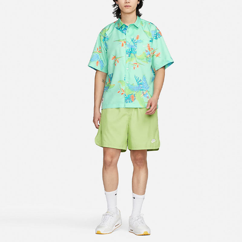 Рубашка Nike Sportswear Dri-Fit Short-Sleeve Shirt 'Emerald Rise' FQ0348-349, зеленый — фото 3