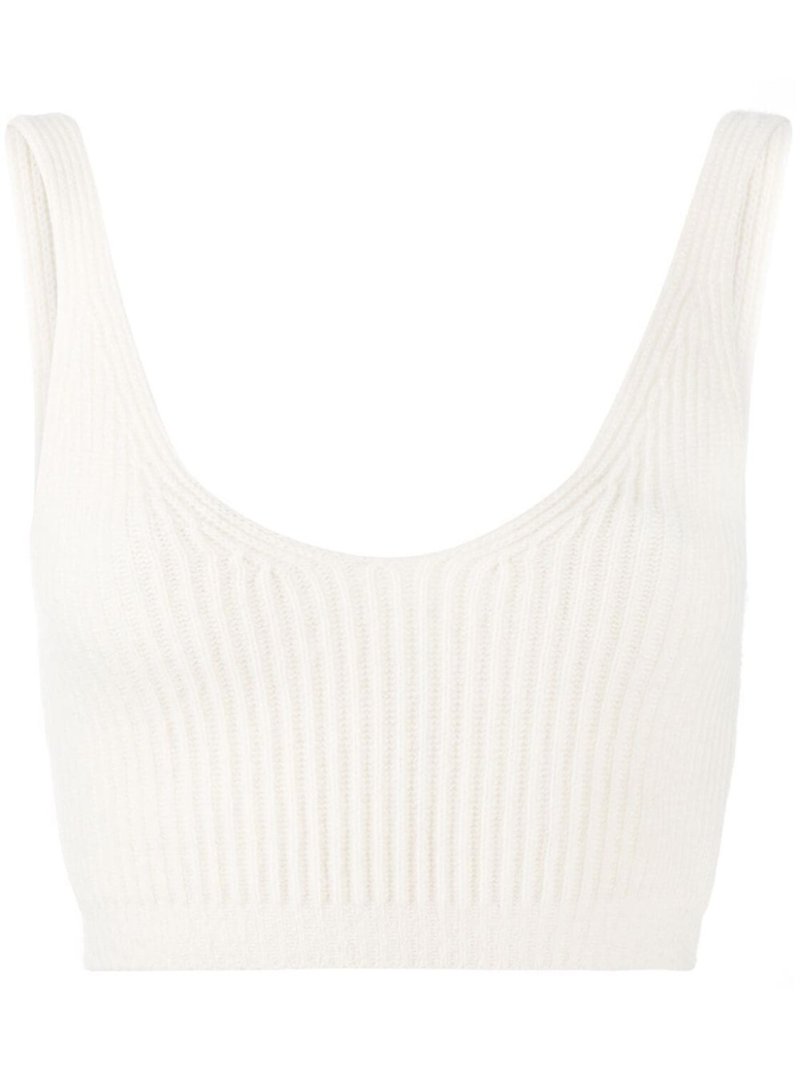 

Укороченный топ в рубчик Cashmere In Love, бежевый