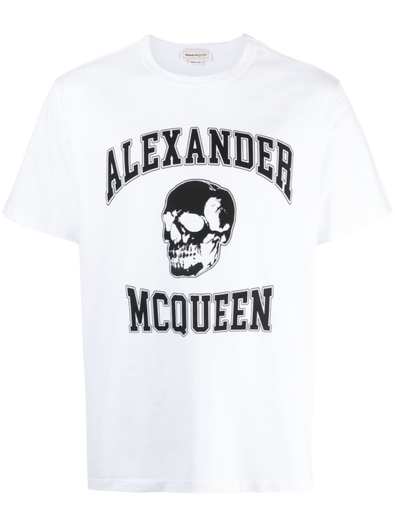 

Alexander McQueen футболка с логотипом, белый