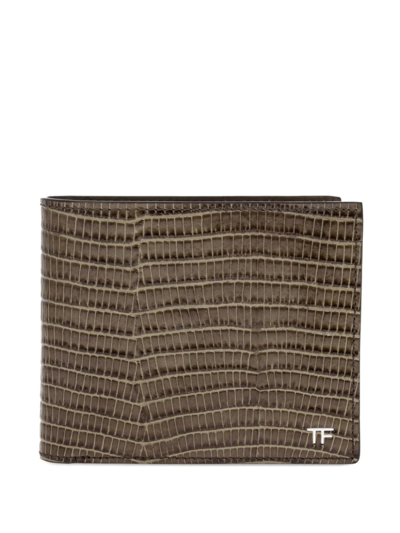 

Кошелек из кожи с эффектом ящерицы TOM FORD, коричневый