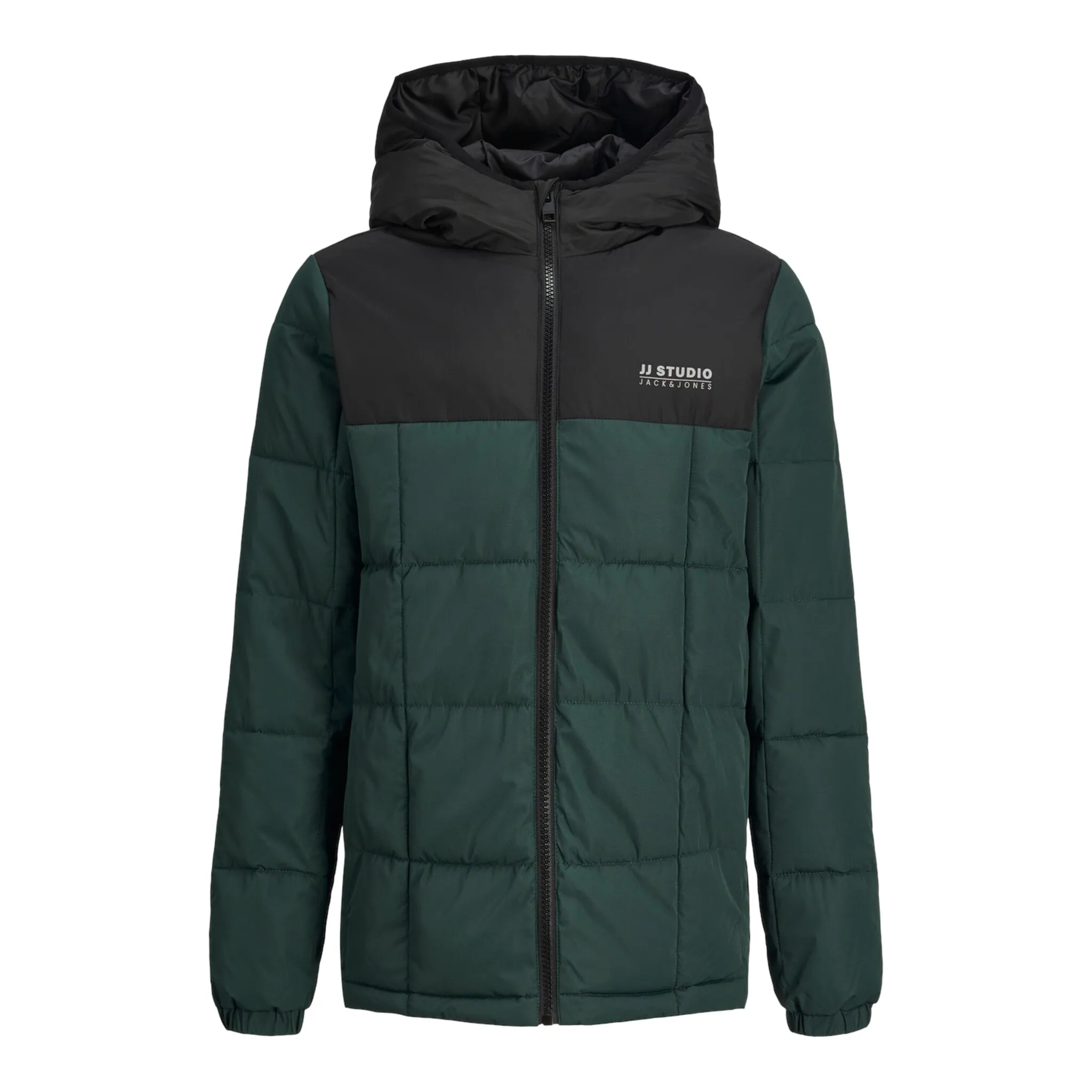 

Детская куртка Jack & Jones для активного отдыха «JJBEN SQUARE HOOD JACKET JNR», с капюшоном Jack & Jones Junior, цвет magical forest