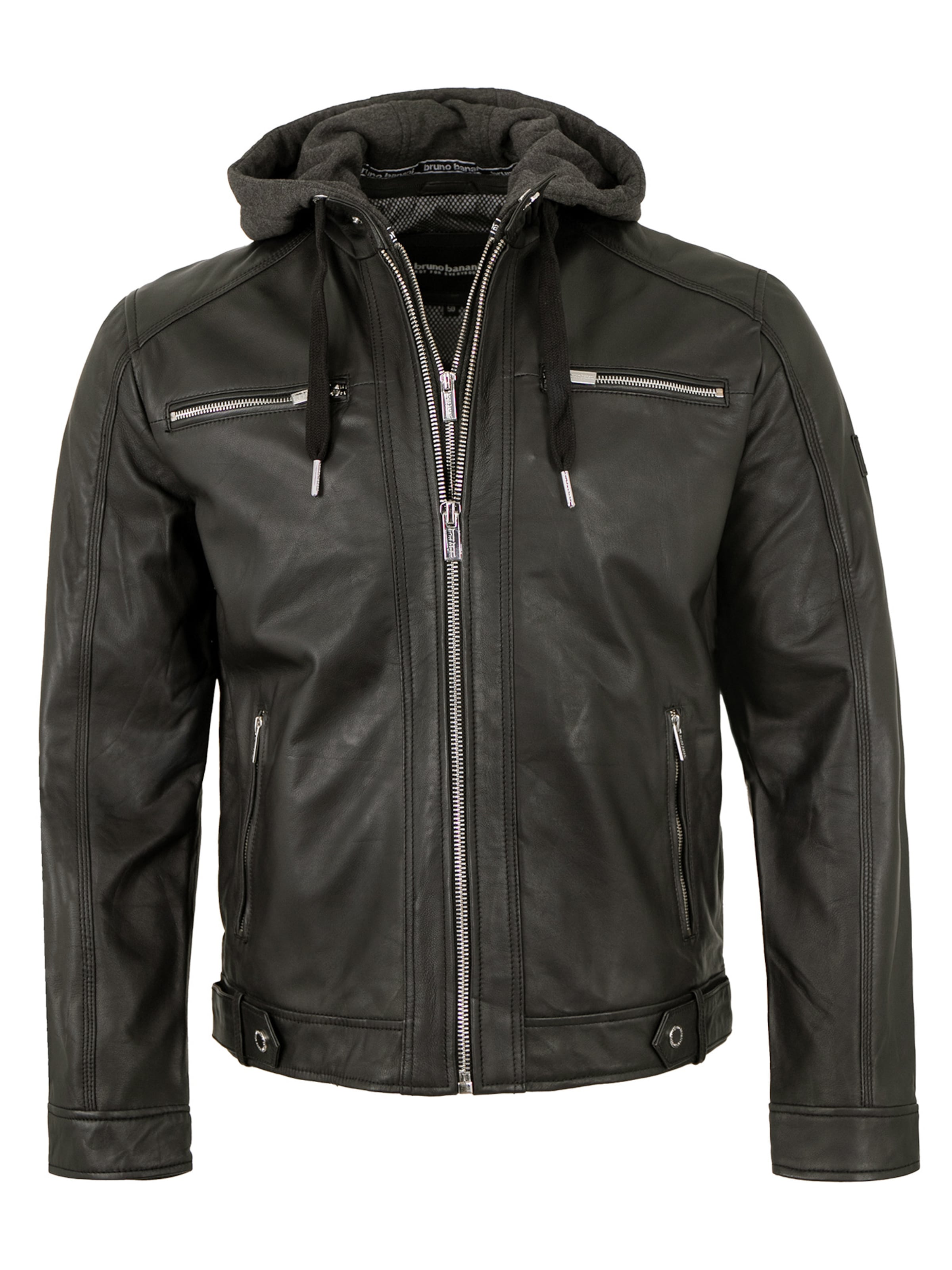 

Bruno Banani Куртка межсезонная 'Smudo' в черном цвете