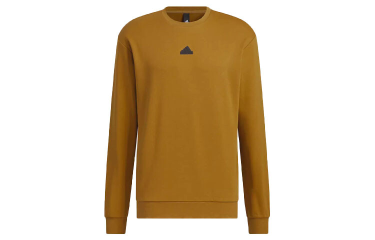

Толстовка мужская хаки Adidas, желтый
