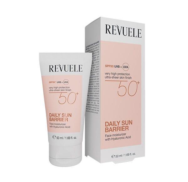 

Ежедневный солнцезащитный крем spf 50+ REVUELE Daily Sun Barrier
