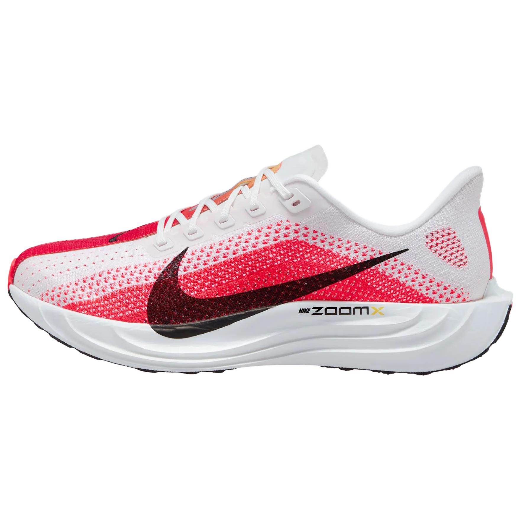 

Nike Мужские кроссовки Pegasus Plus с противоскользящей подошвой, воздухопроницаемые, легкие, для тренировок и бега, белый с красными элементами
