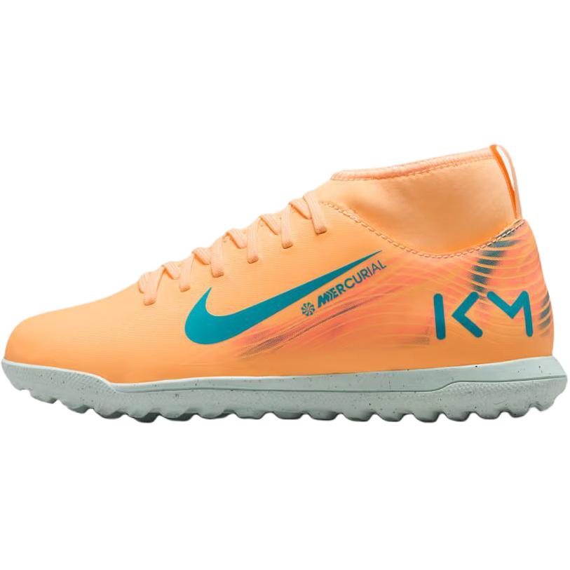 

Mercurial Superfly 10 высокие детские футбольные бутсы Orange Kids Nike, оранжевый