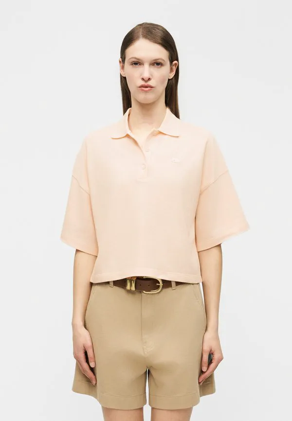 

Футболка-Поло большого размера с изображением лисенка Maison Kitsuné, Mauve, Розовый, Футболка-Поло большого размера с изображением лисенка Maison Kitsuné, Mauve