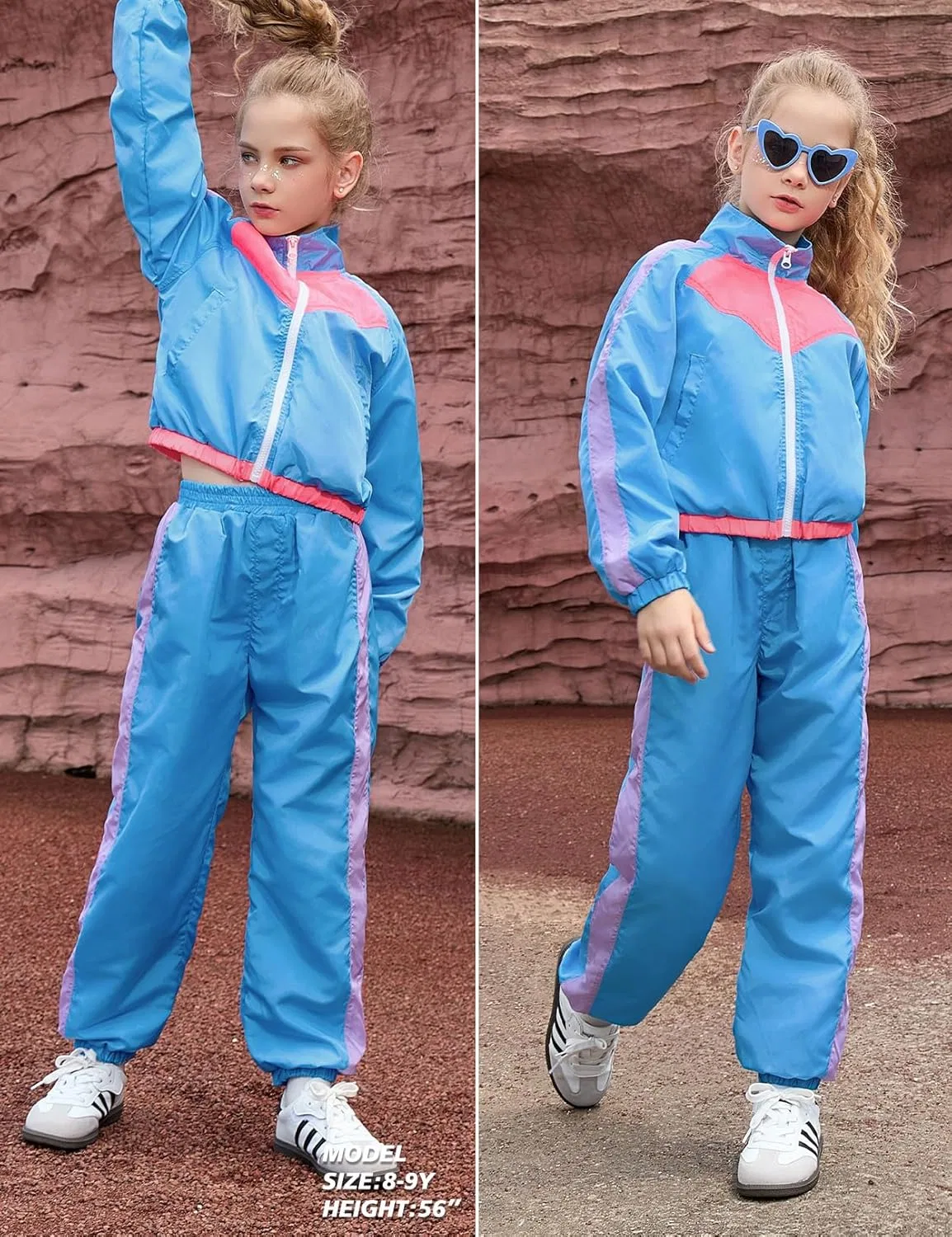 Детский спортивный костюм Perfashion Neon Blue, 2 предмета — фото 4