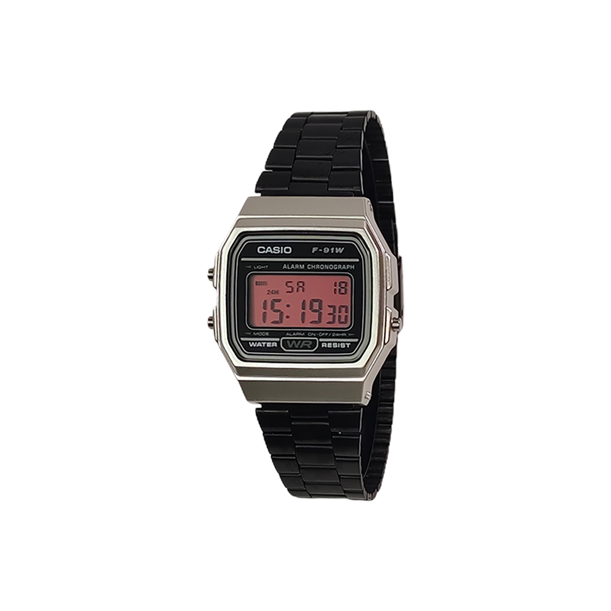 

CASIO Часы Retrofit Series Quartz Movement Stainless Steel Strap Watch Men's Watch Black Dial