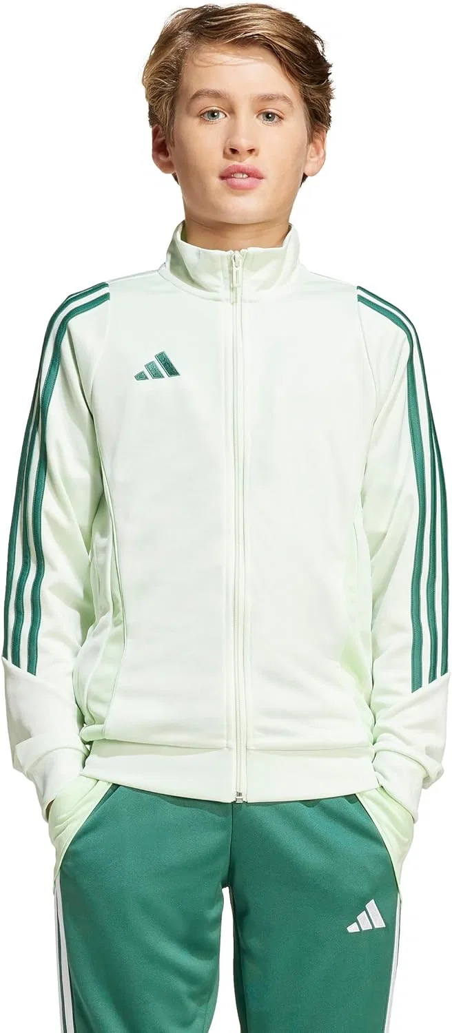Детская тренировочная куртка Tiro 24, adidas, Green Mist/Forest