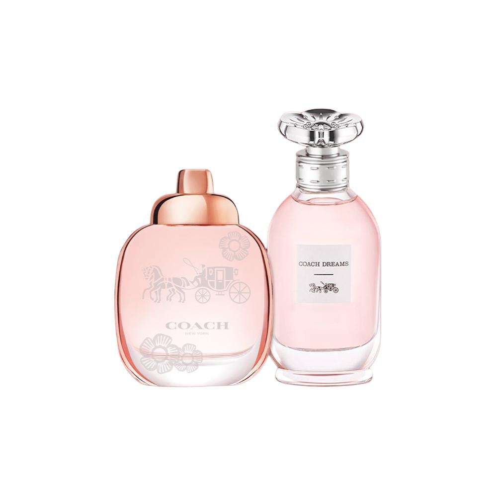 Набор миниатюр духов два предмета Eau De Parfum EDP грейпфрут пион 4,5мл+4,5мл COACH