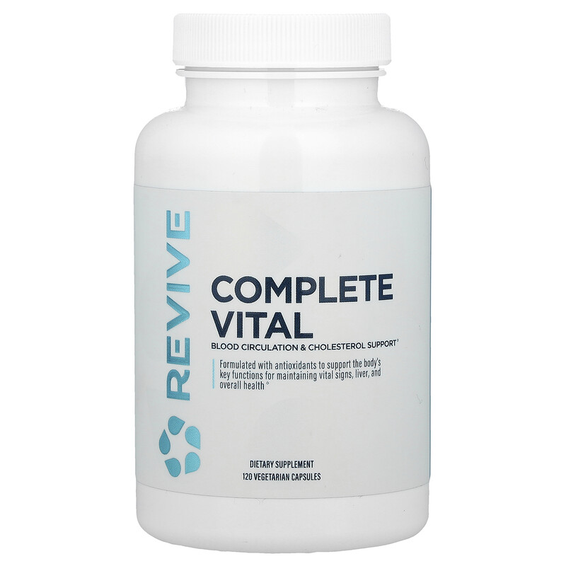 

Revive, Complete Vital, 120 вегетарианских капсул