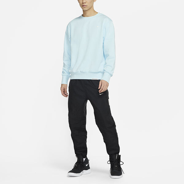 Толстовка Nike MENS Tandard Issue Casual Crew-neck Long Sleeve Blue, синий — фото 3