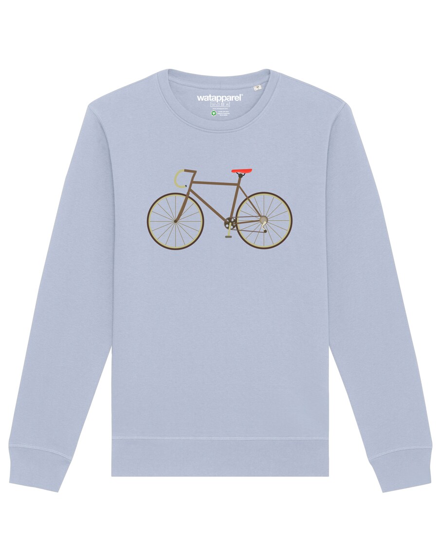 

Толстовка Watapparel Fahrrad, светло-синий