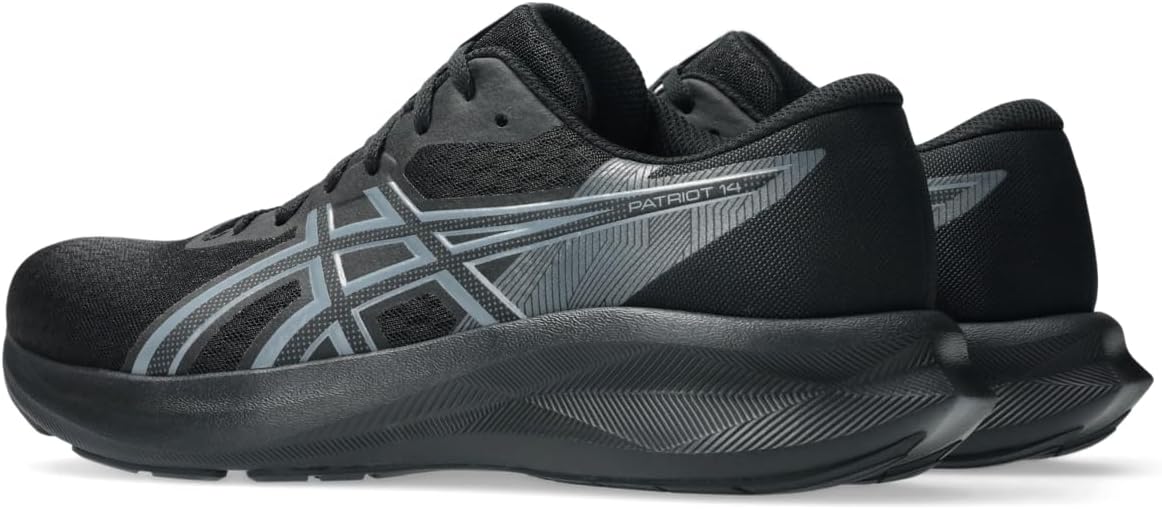 Мужские кроссовки для бега ASICS Patriot 14 черного цвета — фото 3