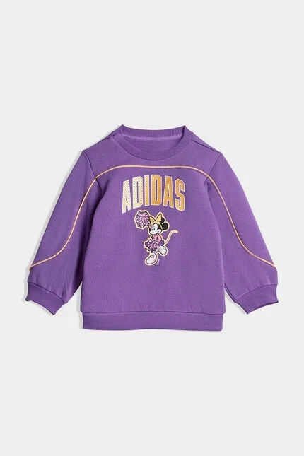 Спортивный костюм принт DISNEY Adidas, фиолетовый — фото 2