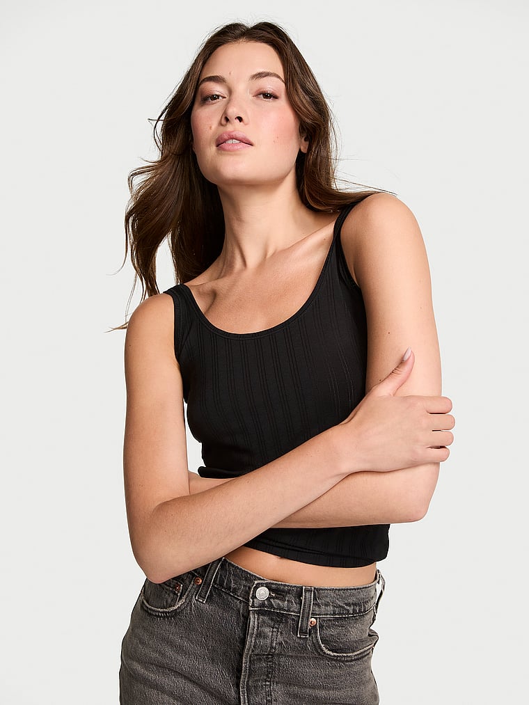 

Майка из ультратонкого модала Victoria'S Secret, черный