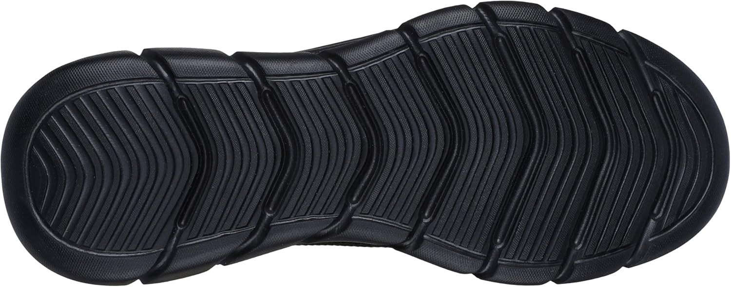 Мужские кроссовки Skechers B Flex - Elevated Edge с удобной вставкой без шнурков, Bbk — фото 4