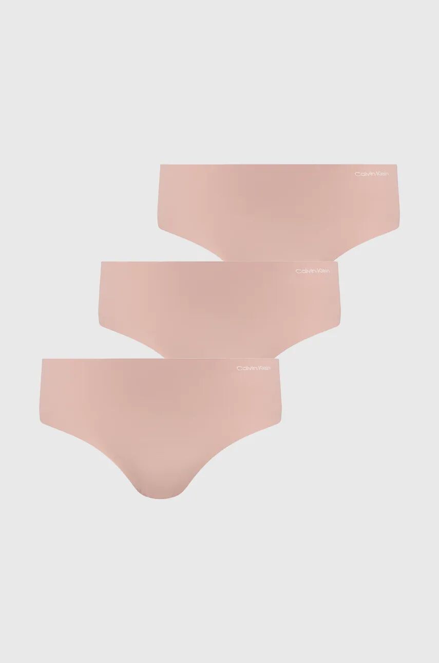 

Calvin Klein Underwear, 3 пары нижнего белья, бежевый