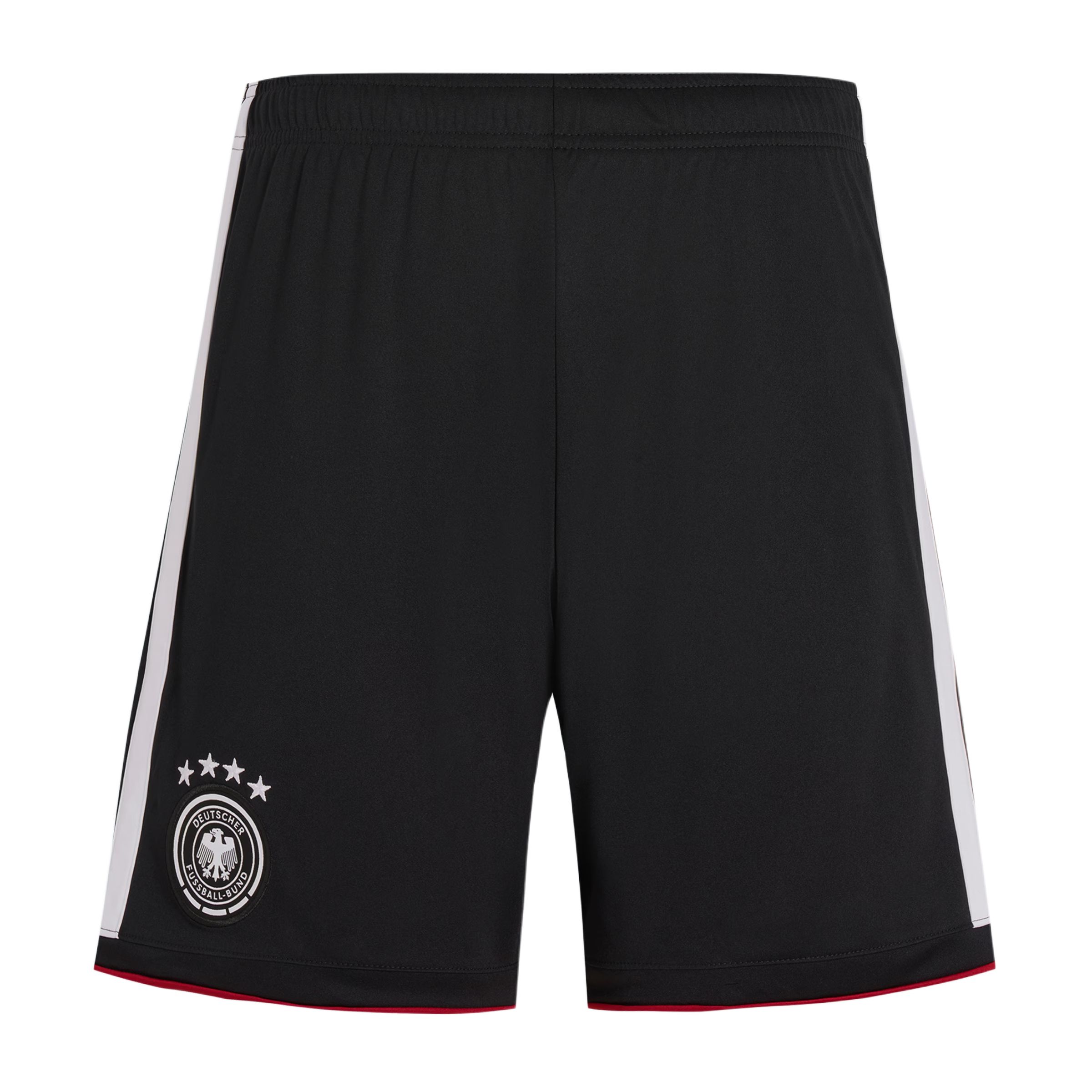 Германия 26 HOME REPLICA шорты футбольные низ мужские Adidas, черный