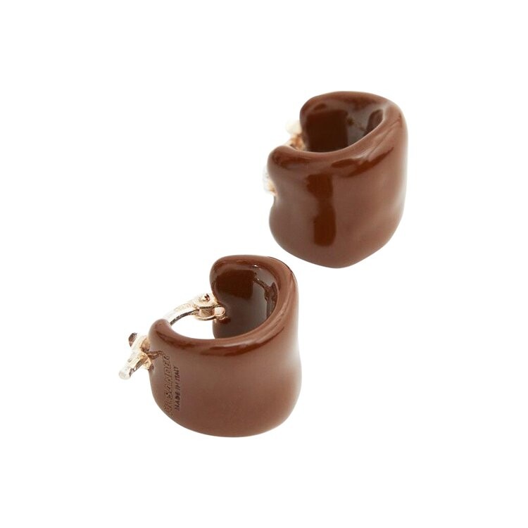 

Серьги Jil Sander Scented Skin Earrings 3, цвет Dark Brown