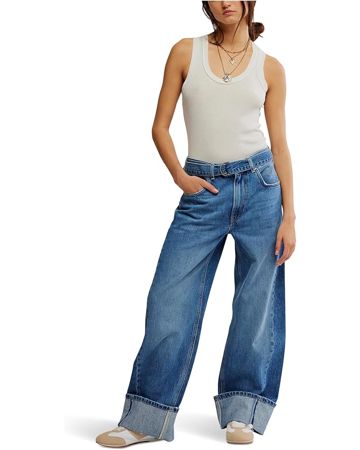 

Джинсы Free People We The Free East Bay Cuffed Jeans, цвет Spunky