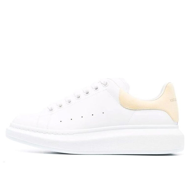 

Кроссовки oversized sneaker 'white lemon' Alexander Mcqueen, белый