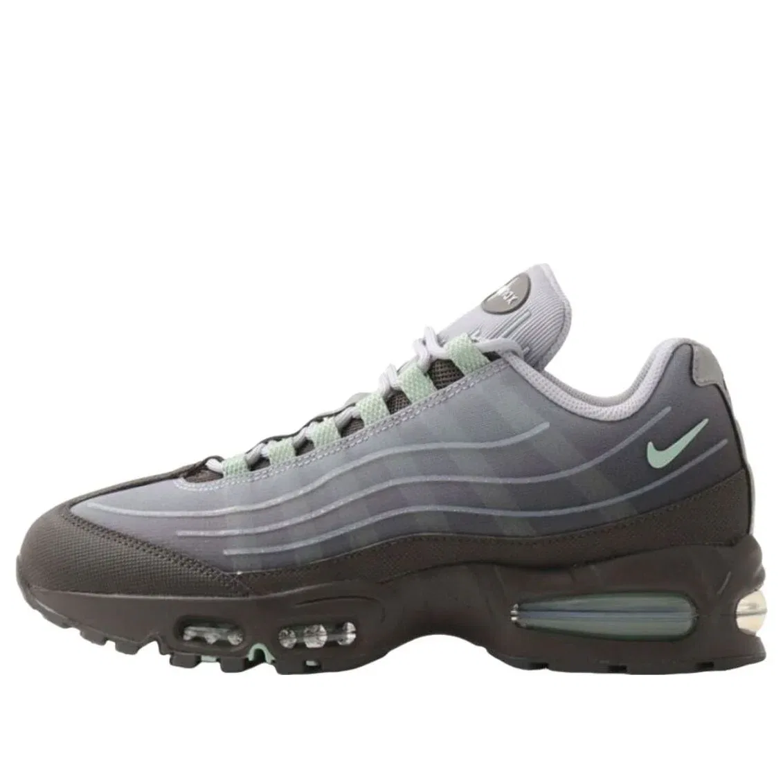 Кроссовки Nike Air Max 95 Big Bubble Tech 'Medium Ash Steam' IH7853-200, серый