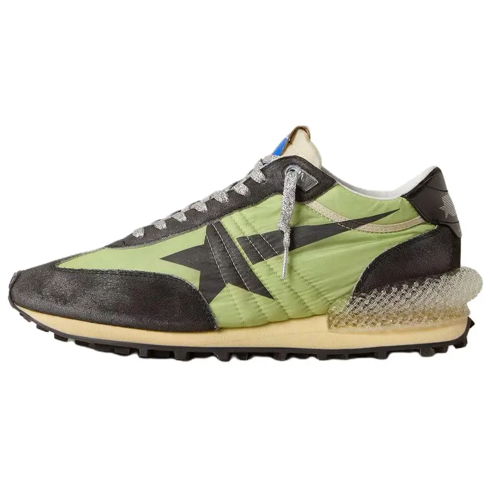 Golden Goose Кроссовки Marathon Low Top Casual, женские, зеленые