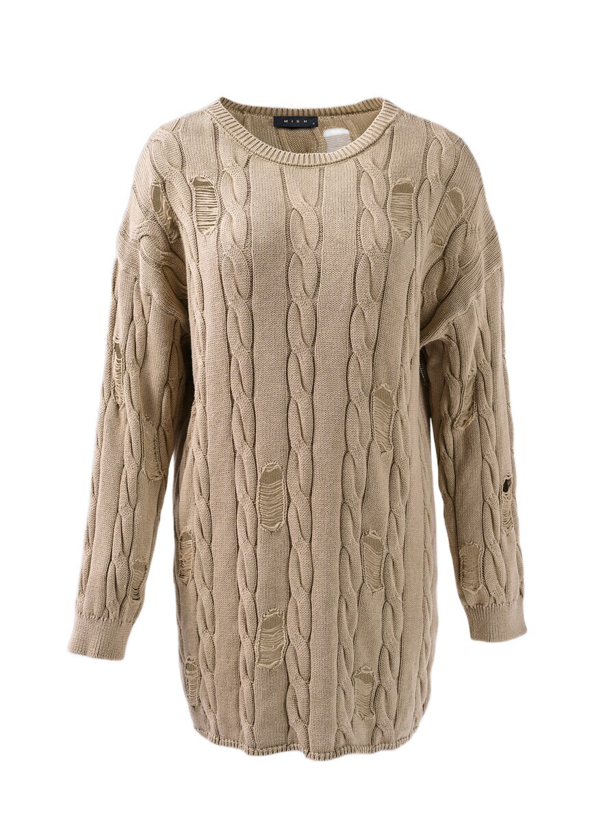 

Длинный свитер MISH Sweater Cassandra, бежевый