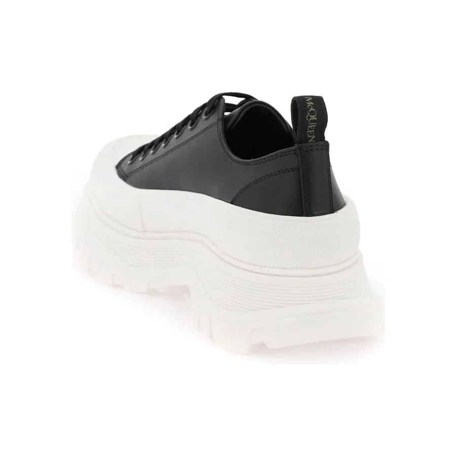 Кроссовки Alexander McQueen Tread Slick на шнуровке, черный — фото 3