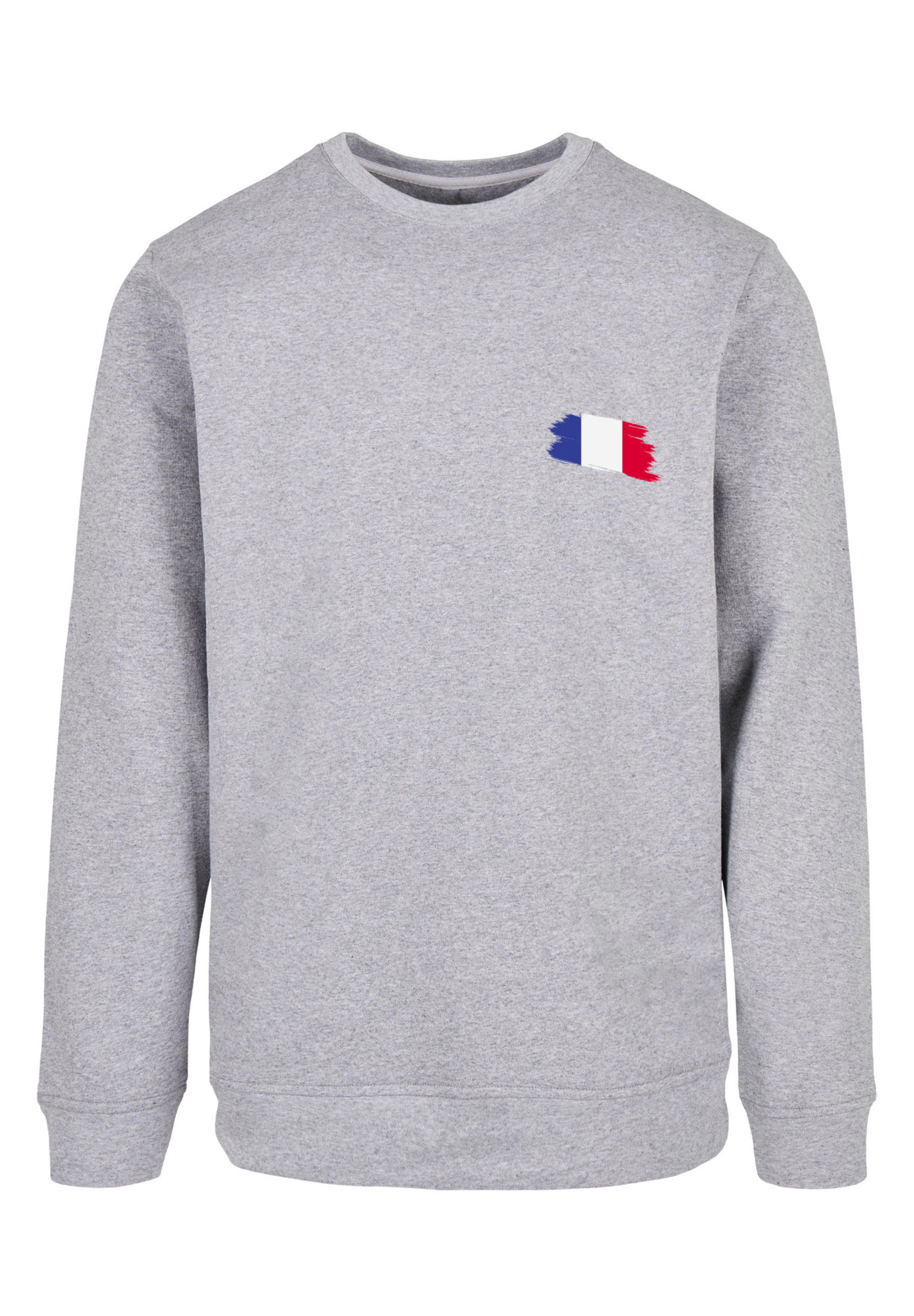 

Пуловер F4NT4STIC Sweatshirt France Frankreich Flagge Fahne, цвет grau meliert