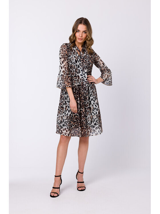 

Дневное платье regular fit Stylove, коричневый