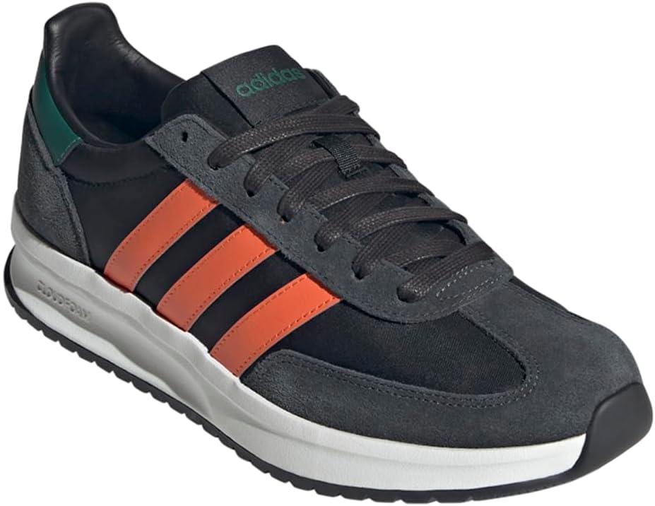 Мужские кроссовки для бега adidas Run 72, черный/оранжевый — фото 3