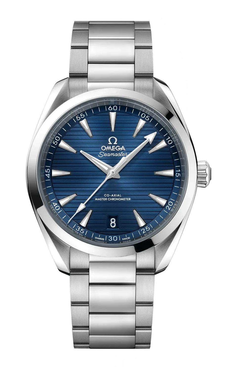 СИМАСТЕР АКВА ТЕРРА 150М OMEGA CO-AXIAL MASTER CHRONOMETER 41 ММ - 220.10.41.21.03.004, серебряный