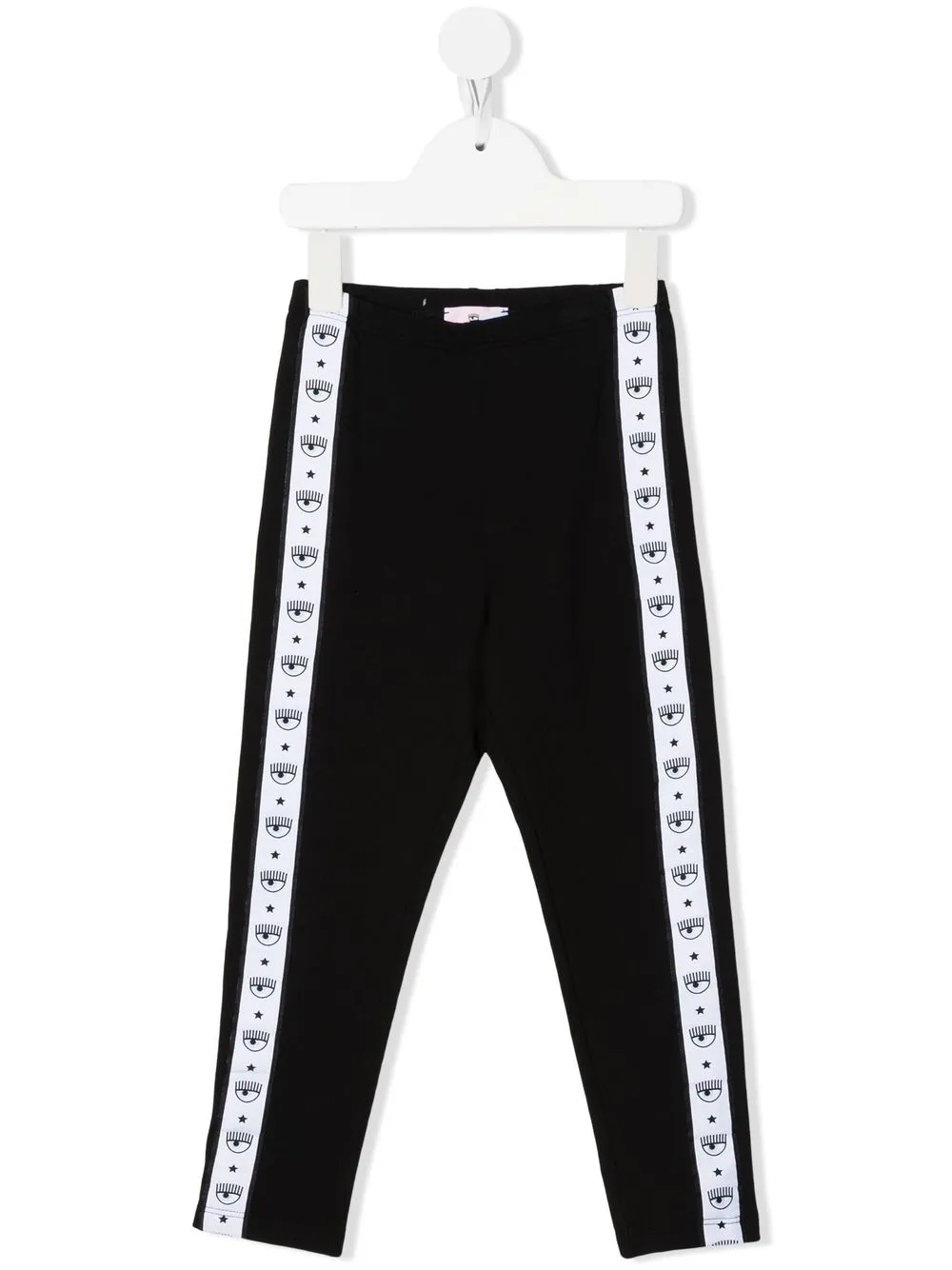 

Легинсы с узором Eyelike Chiara Ferragni Kids, черный