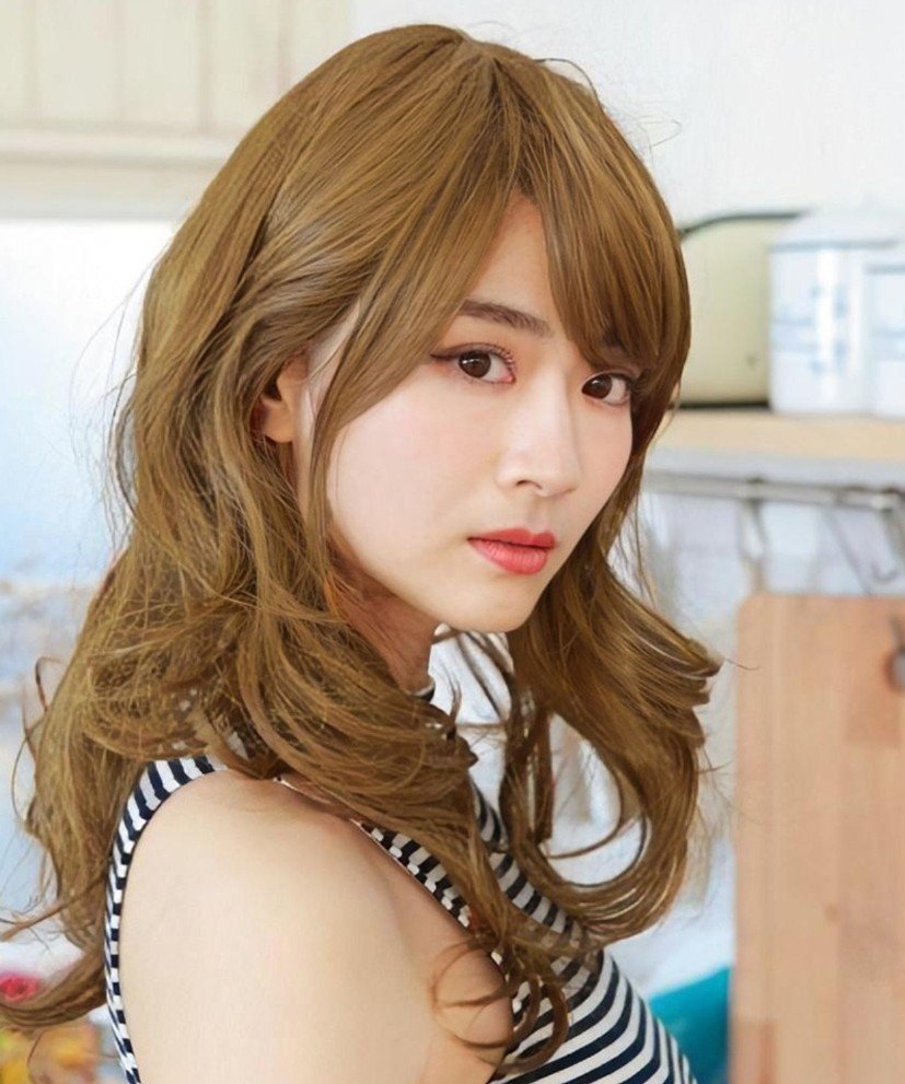 Парик Priscilla All Wig с женственными локонами A-663 Prisila, TAY Heat-Resistant Ash Yellow