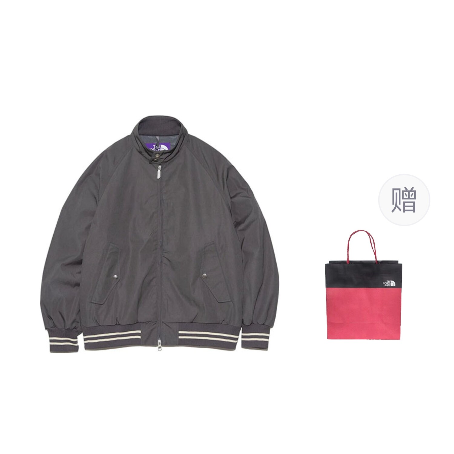 

Куртка мужская светло-серый + подарочный пакет The North Face