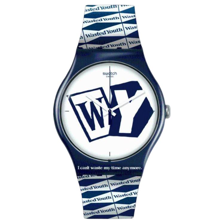 

Унисекс белые часы 41 мм SO29Z141 SWATCH