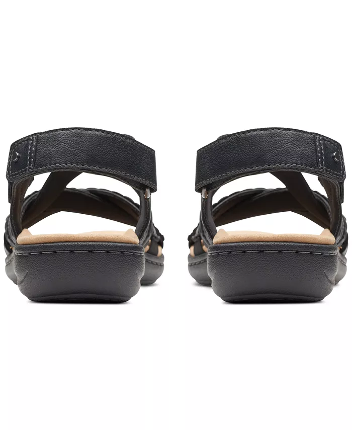 Женские босоножки Laurieann Rena с украшениями и ремешками Clarks, черный — фото 3