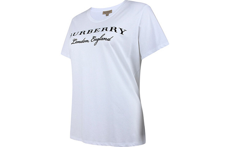 Футболка женская Burberry, белый — фото 3
